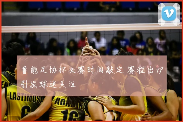 鲁能足协杯决赛时间敲定 赛程出炉引发球迷关注